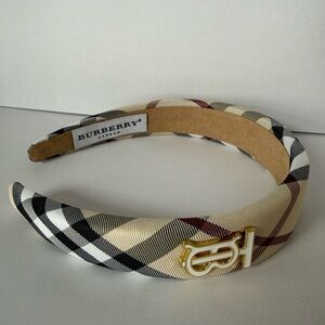 Burberry Classic Check Pattern Headband